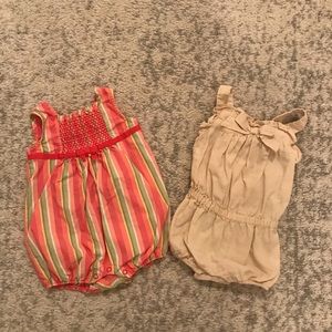 Gymboree rompers